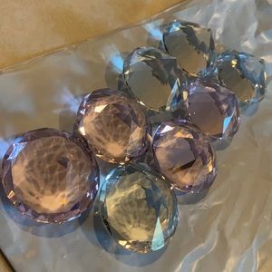 Fake diamond paper weights/decor